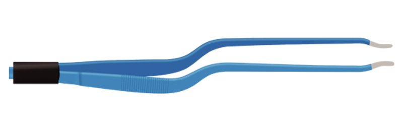 Bayonet Monopolar Forceps Premium Tip 180mm