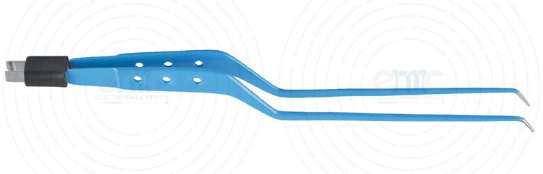 Standard Bayonet Bipolar Forceps Angled Up tip two pool fitting