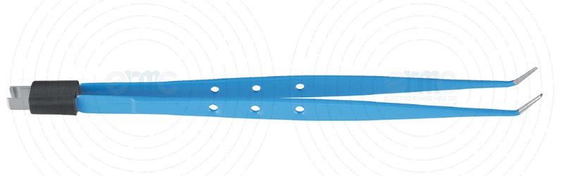 Two Pool Fitting Plug Special Edition Straight Bipolar Forceps Angled Up Tip