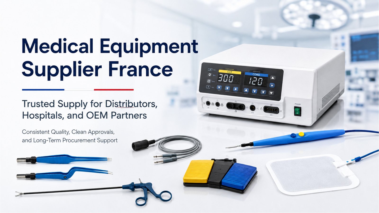 Medical Equipment Supplier France: Trusted Supply for Distributors, Hospitals, and OEM Partners