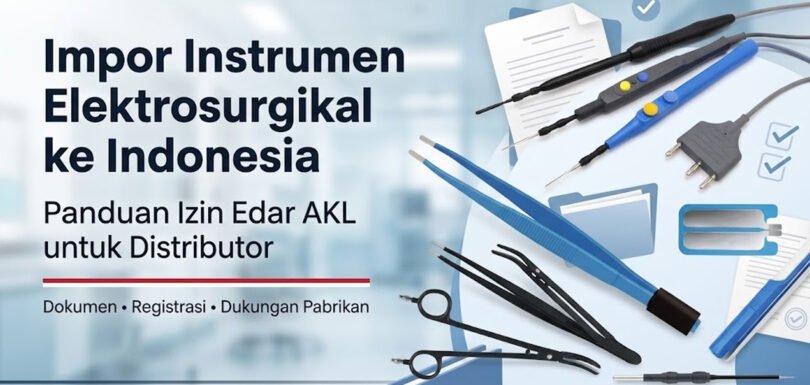 Impor Instrumen Elektrosurgikal ke Indonesia