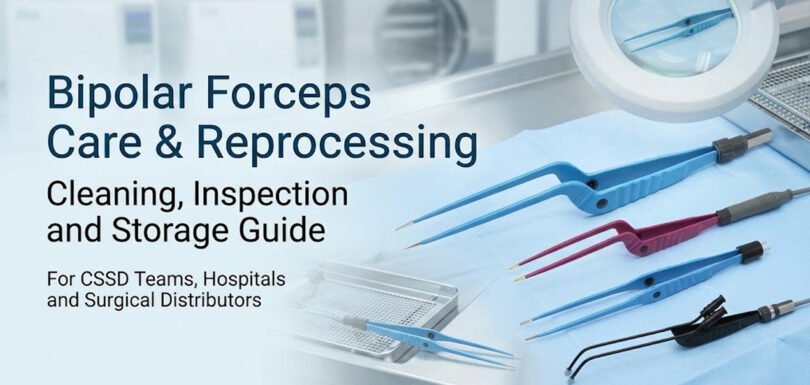 bipolar forceps cleaning and care